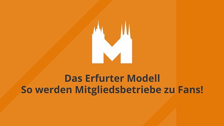 Logo des Erfurter Modells zur Organisationsentwicklung