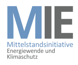 Schriftzug "Mittelstandsinitiative Energiewende und Klimaschutz"